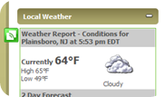 Weather Webslice Weather Webslice